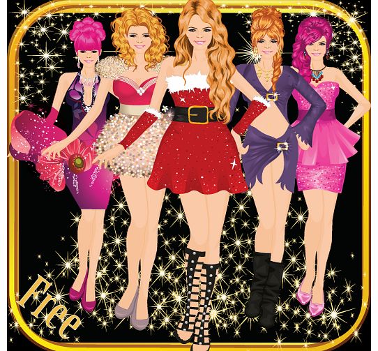 Fashion Girl Christmas Dress Up