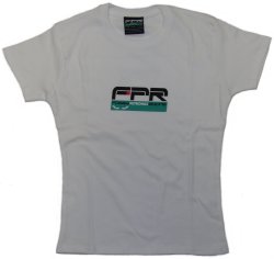 Foggy Petronas Racing Ladies Skinny Tee (White)