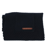 Bobby Navy Stitch Scarf