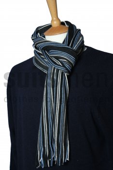 Mens Winter Stripey Scarf