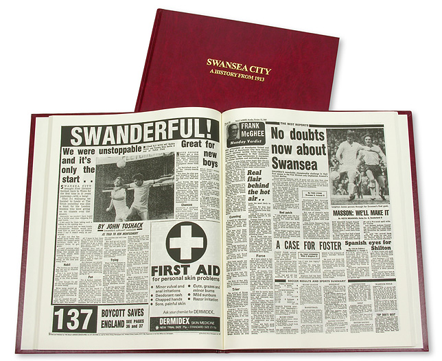 History Book - Swansea City NEW CLUB