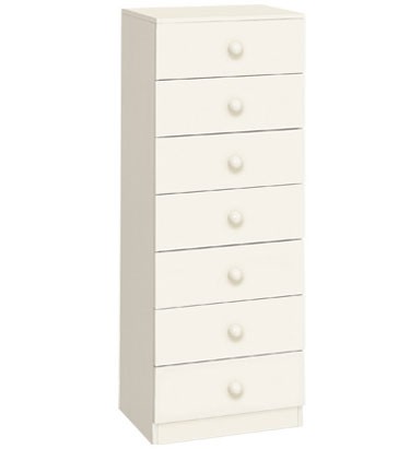 Bambino Legno Night Chest of Drawers in White