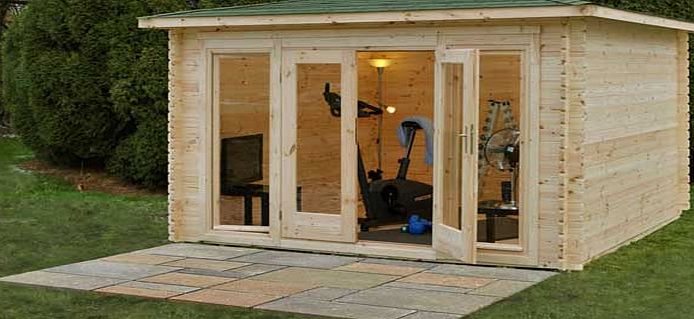 Forest Garden Bredon Log Cabin