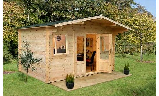 Nevis Log Cabin 13 x 13ft