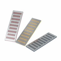 Diamond Sharpening Pad 6andquot; x 2andquot; 3 Pc
