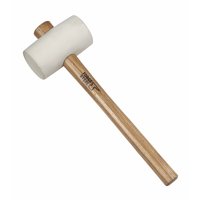 Rubber Mallet White 16oz