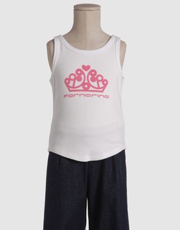 TOPWEAR Sleeveless t-shirts GIRLS on YOOX.COM