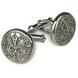 Dandy - Sterling Silver Giglio Cuff Links