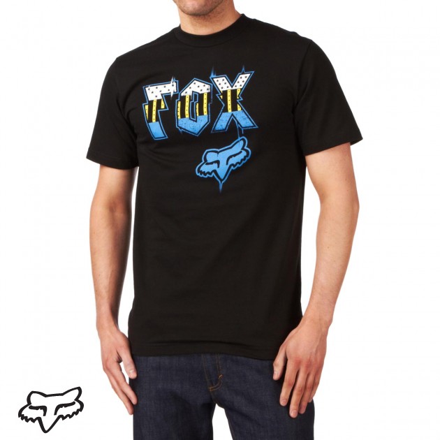 Mens Fox Fairgrounds T-Shirt - Black