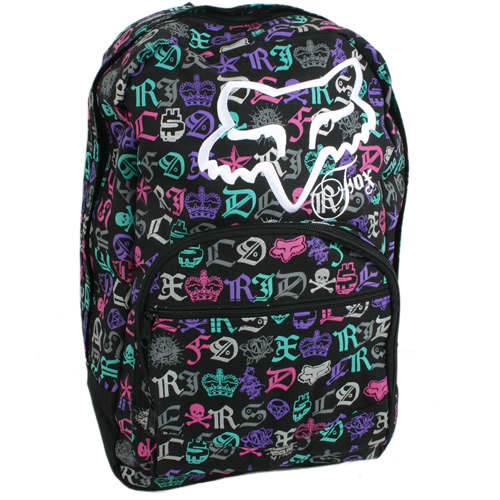 Ladies Fox Racing My Groove Backpack 001 Black