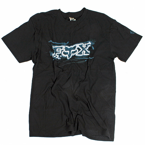 Mens Fox Racing Emulsion Tee 001 Black