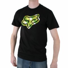 Mens Fox Racing Njoi Tee Black Green