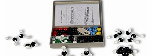 Foxnovo Novelty Organic and Inorganic Chemistry Molecular Models Set in a Sturdy Plastic Case