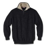 Jeantex Perpignan Mens Sailing Jumper, Black, 54/56