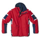 Jeantex Vela Ladies Waterproof Coastal Sailing Jacket, Red, 36/38