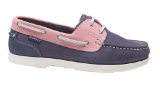 Quayside Ladies Bermuda Deck Shoe Ladies Yachting Rose 38