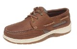 Quayside Sydney Deck Shoe Walnut 41