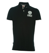 Franklin and Marshall Black Polo Shirt