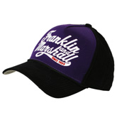 Franklin and Marshall Navy and Purple Baseball Cap