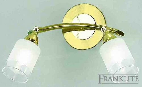 Campani Gold Twin wall light