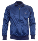 Blue Full Zip Tracksuit Top