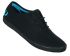 Coxson Black Canvas Trainers