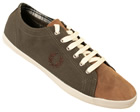 Kingson Waxed Cotton Brown/White