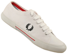 Vintage Tennis White Canvas Trainers