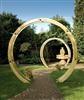 Free Standing Flower Circle: Flower Circle - Pergola Arch