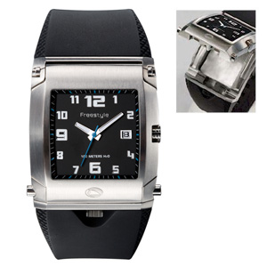 Lockdown Watch - Silver/Black