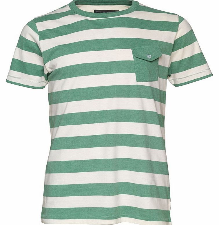 Mens Eight T-Shirt Green Marl