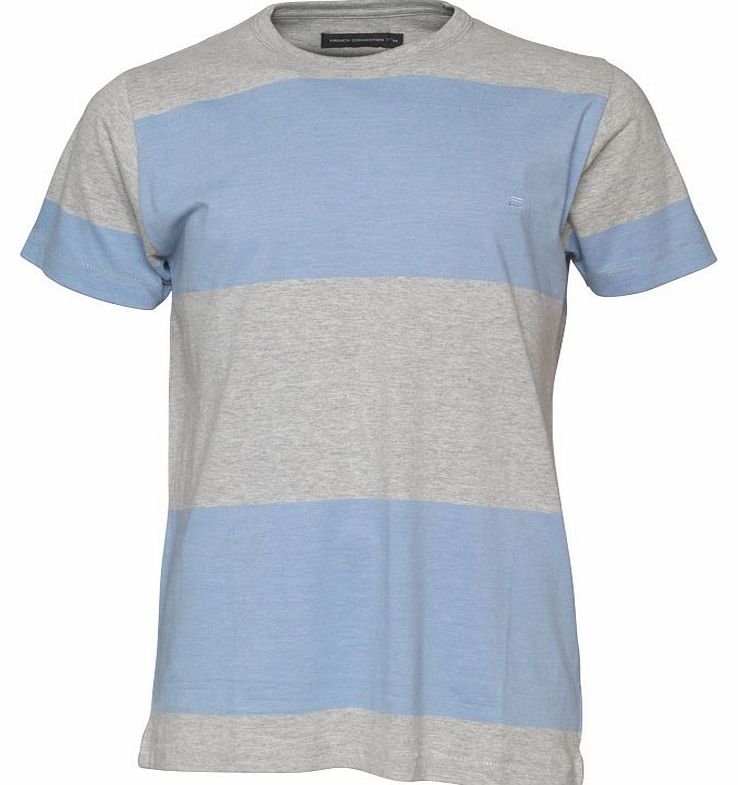 Mens Hello T-Shirt Grey Marl