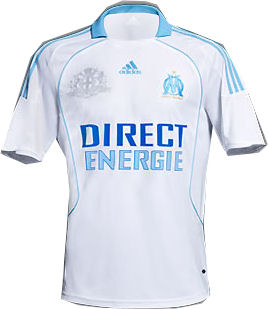 Adidas 08-09 Marseille home