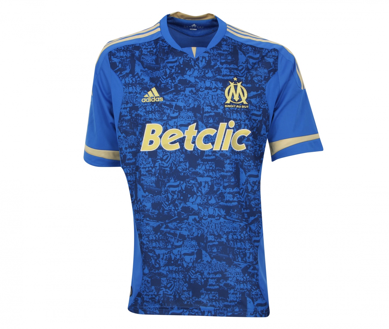 Adidas 2011-12 Marseille Adidas Away Football Shirt