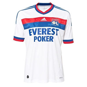 Adidas 2011-12 Olympique Lyon Adidas Home Football Shirt