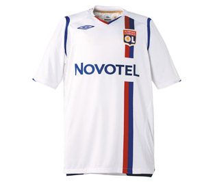 Umbro 08-09 Lyon home - Kids