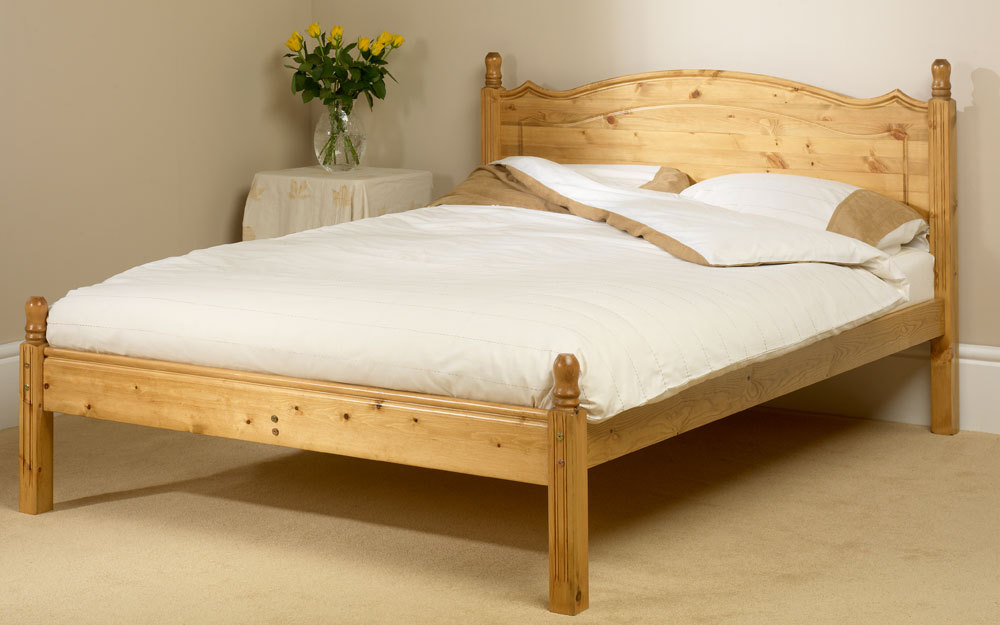 Boston Wooden Bedstead, King