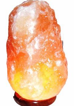 FRP Structural Natural Himalayan Salt Lamp Crystal Air Purifier 11`` 2XL 15~19 Lbs.