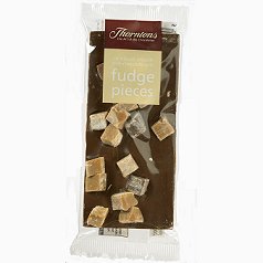 Fudge Pieces Milk Chocolate Bar 80g