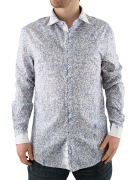 Blue Venom Floral Shirt