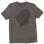 Mens Head Armor T-Shirt Storm Grey