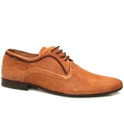 Male Fullcircle Platinum Laser Gib Leather Upper Full Circle in Tan