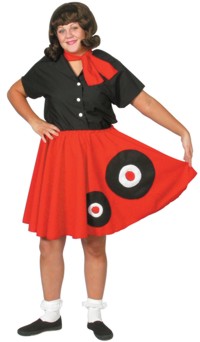 Figure: 50s Rock N Roll Girl (Size 16-18)