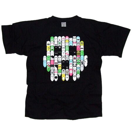 88 Ghosts Black T-Shirt