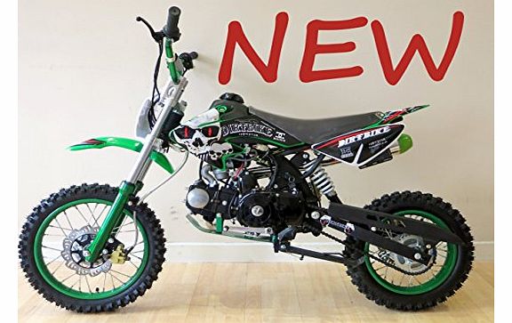 125cc Pro Dirt Bike - Latest Model (Pit / Scrambler / MX Bikes) - NEW from Funky Bikes