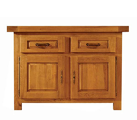 Furniture Link Brittany Oak Small Sideboard