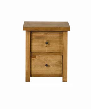 Carolina 2 Drawer Night Table