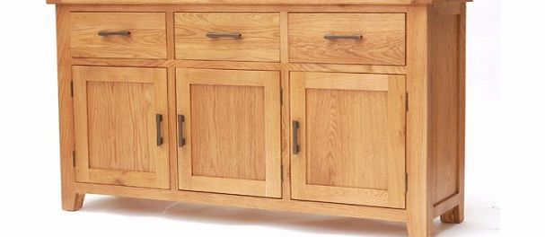 Furniture Link Hampshire Oak Large Sideboard