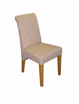 Hugo Dining Chair in Beige