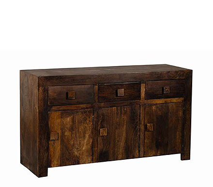 Furniture Link Malaya Mango 3 Door Sideboard - WHILE STOCKS LAST!